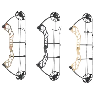 Archery 19-70lbs Adjustable Compound Bow Draw Length IBO 320fps Aluminum Alloy Bow Riser for Outdoor Hunting Shooting Accessorie